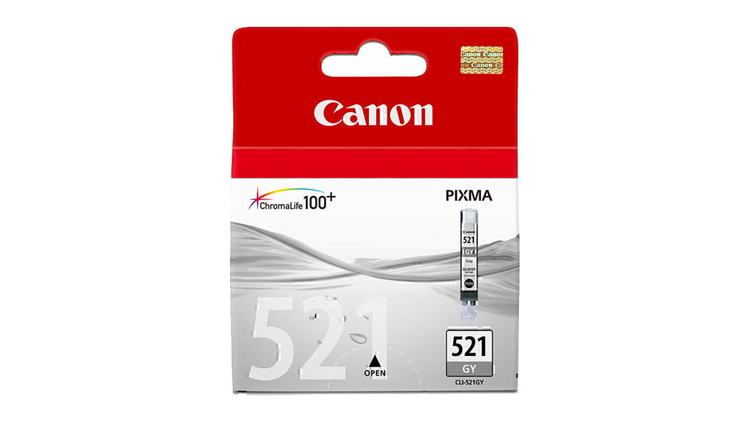 Canon CLI521 Grey Replacement Printer Ink Cartridge
