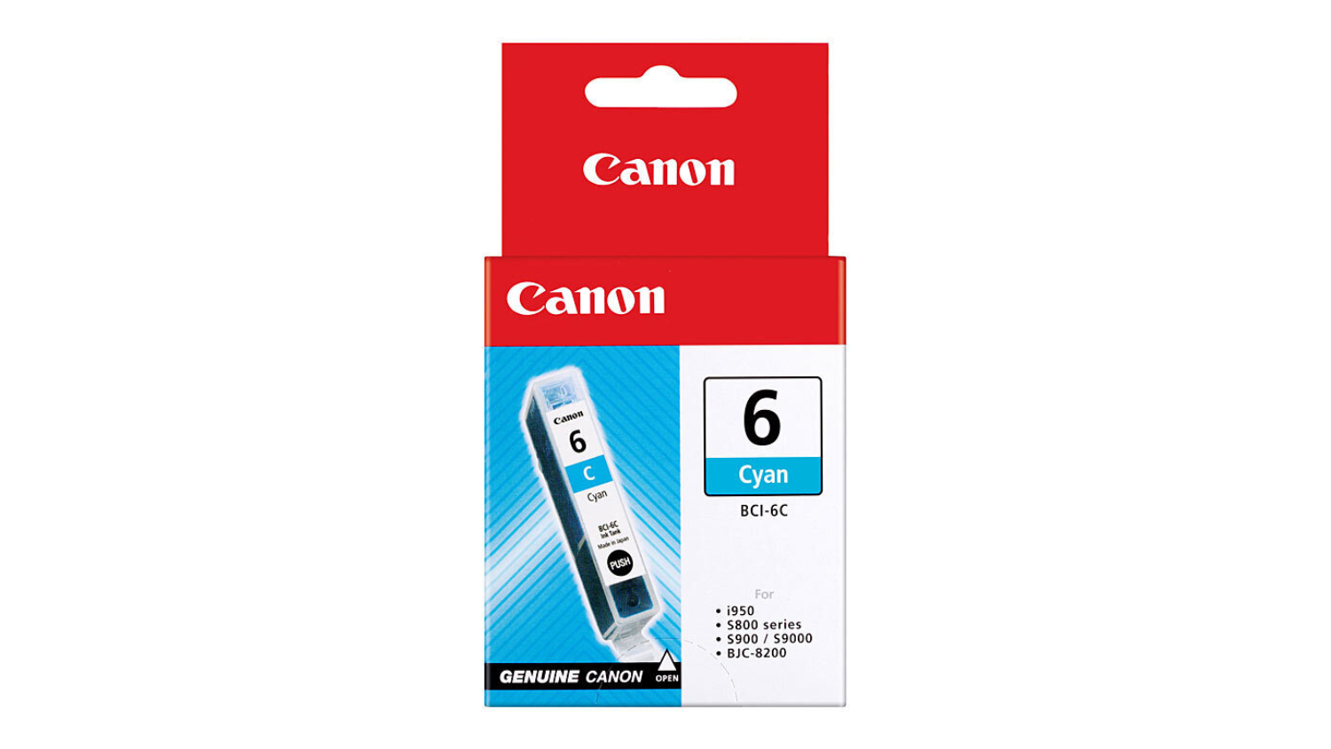 Canon BCI6C Cyan Replacement Printer Ink Tank