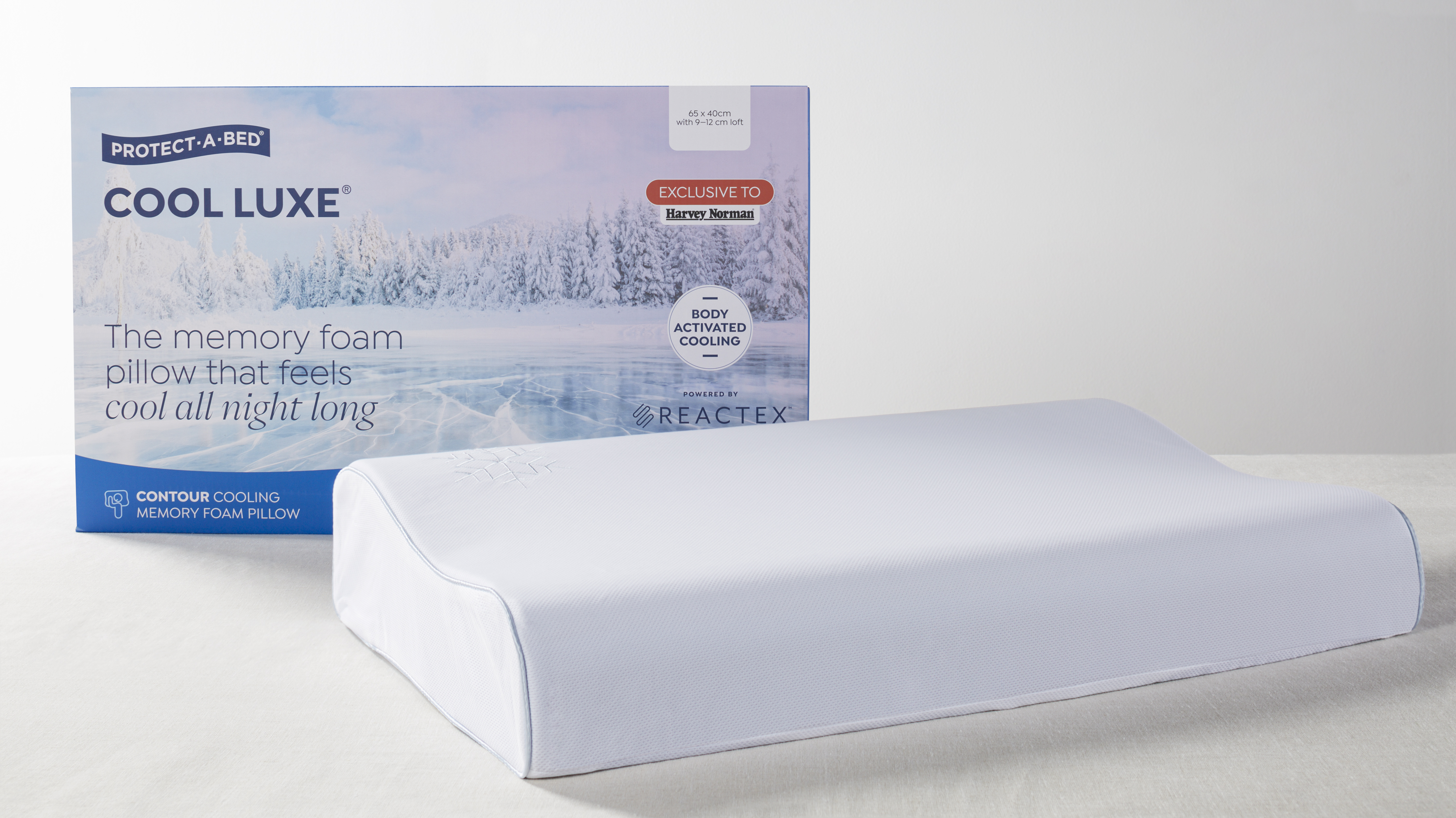 Cool Luxe Cooling Pillow by Protect-A-Bed - Contour