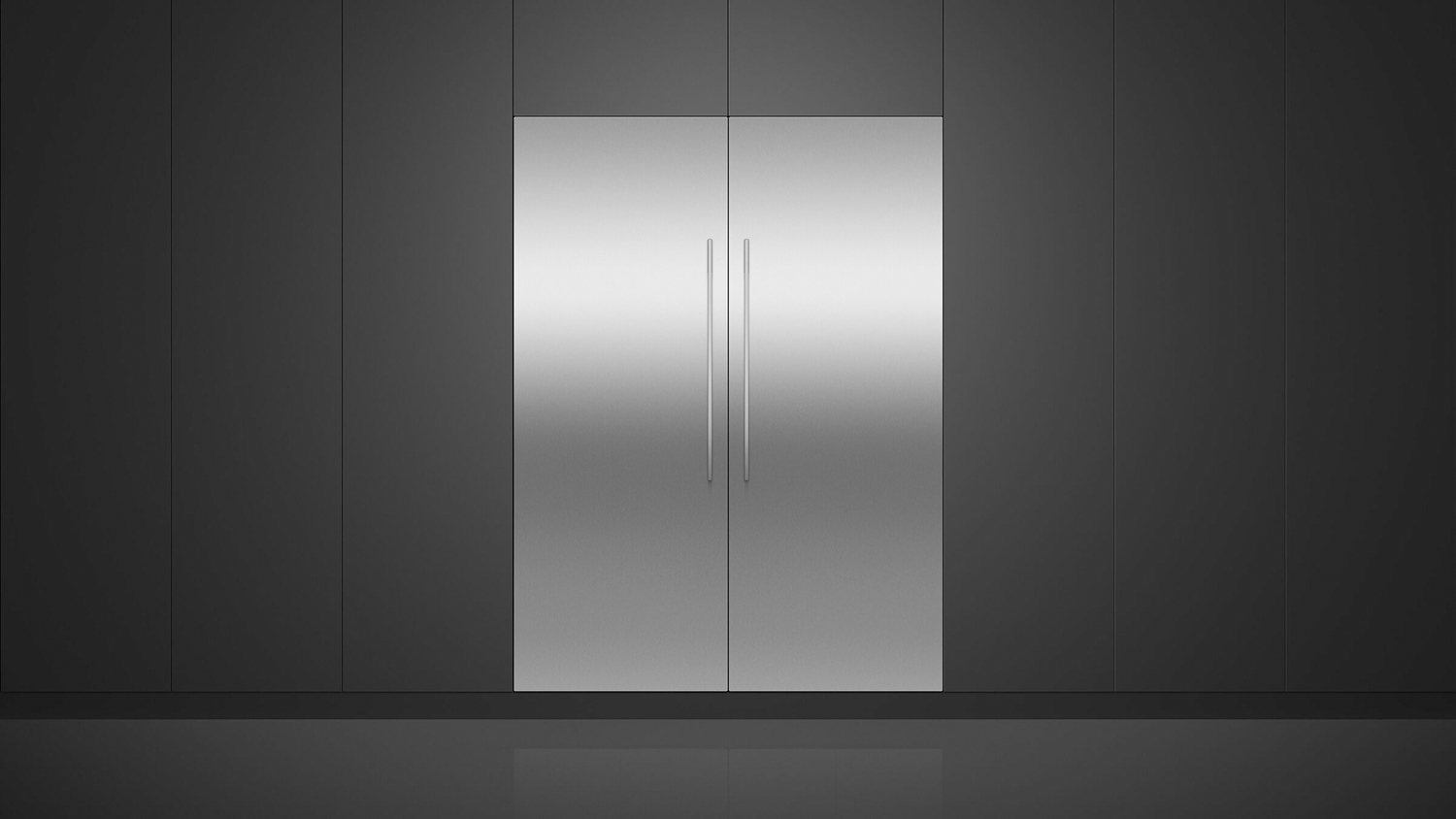 Fisher & Paykel 442L Integrated Single Door Vertical Freezer with Ice Maker - Panel Ready (Series 11/RS7621FLJE1)