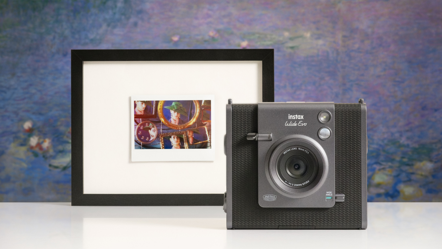 Instax Wide Evo Instant Film Camera - Black