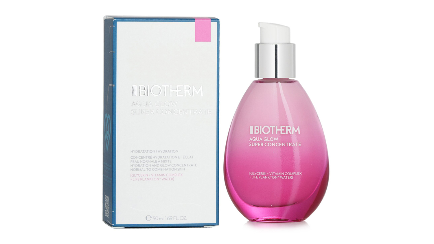 Biotherm Aqua Super Concentrate (Glow) - For Normal/ Combination Skin - 50ml/1.69oz