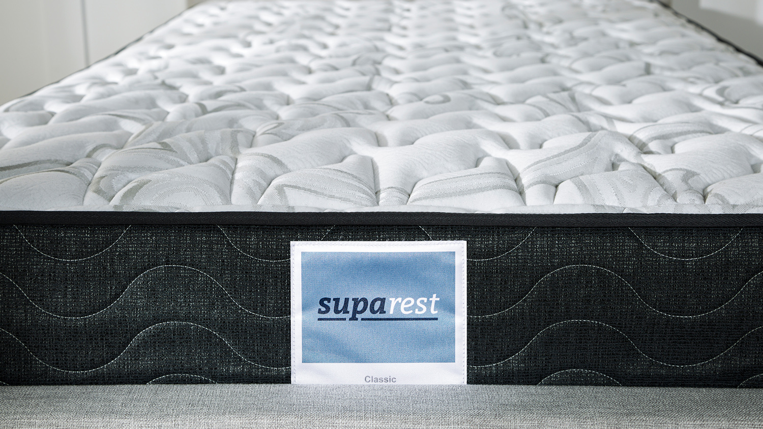 Suparest Classic Medium King Single Mattress with Emma Bed Frame