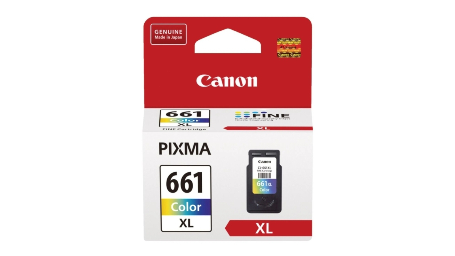 Canon CL-661XL High Yield Colour Replacement Printer Ink Cartridge
