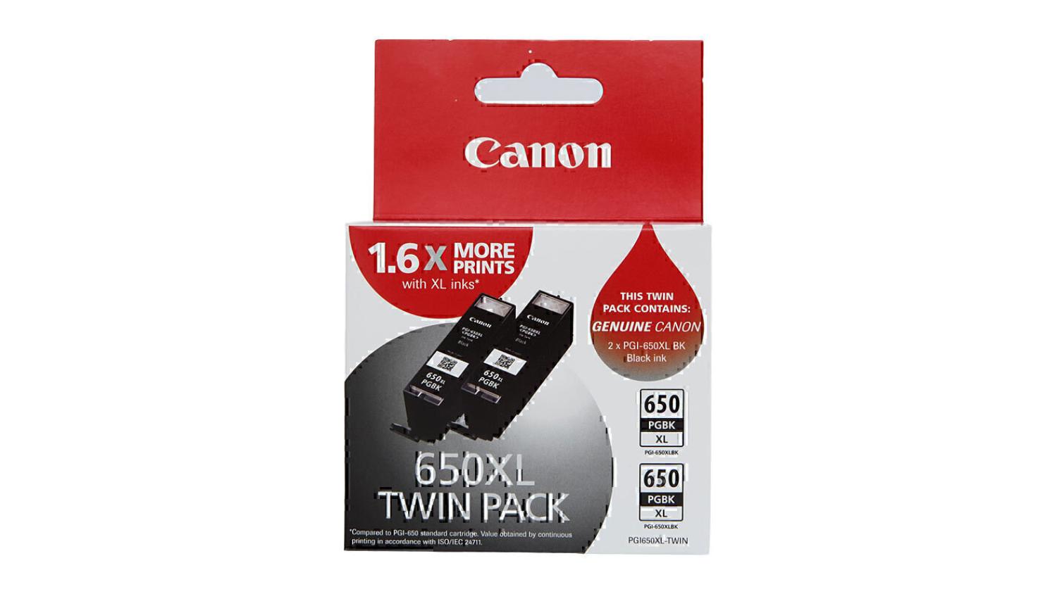 Canon PGI650XL Black Replacement Printer Ink Cartridge TWIN PK