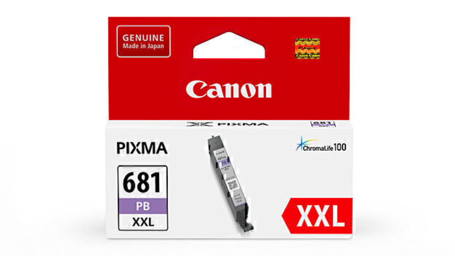 Canon CLI681XXL Photo Blue Replacement Printer Ink Cartridge