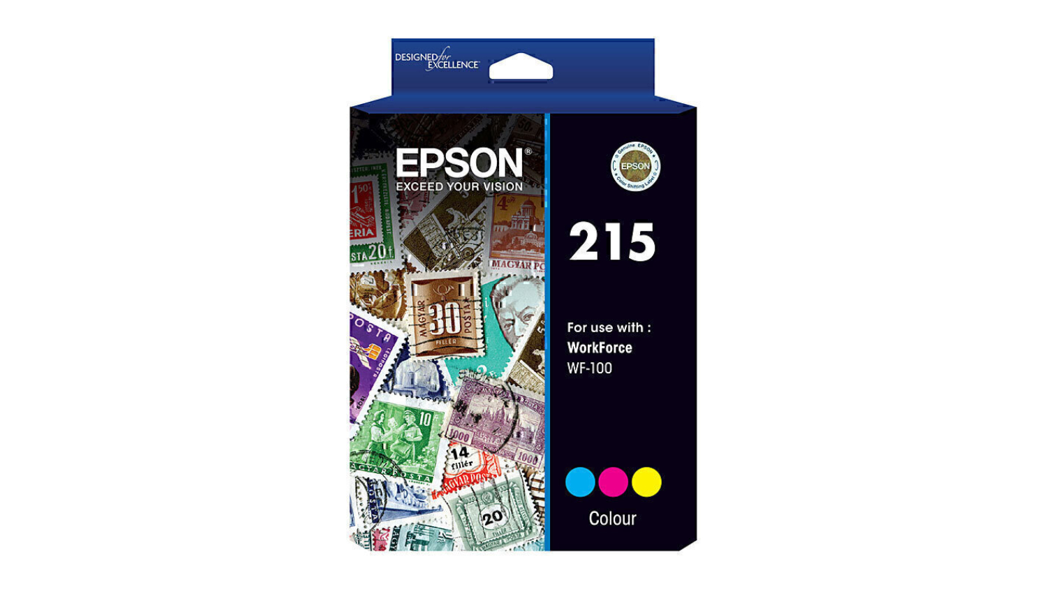 Epson 215 Colour Replacement Printer Ink Cartridge Value Pack