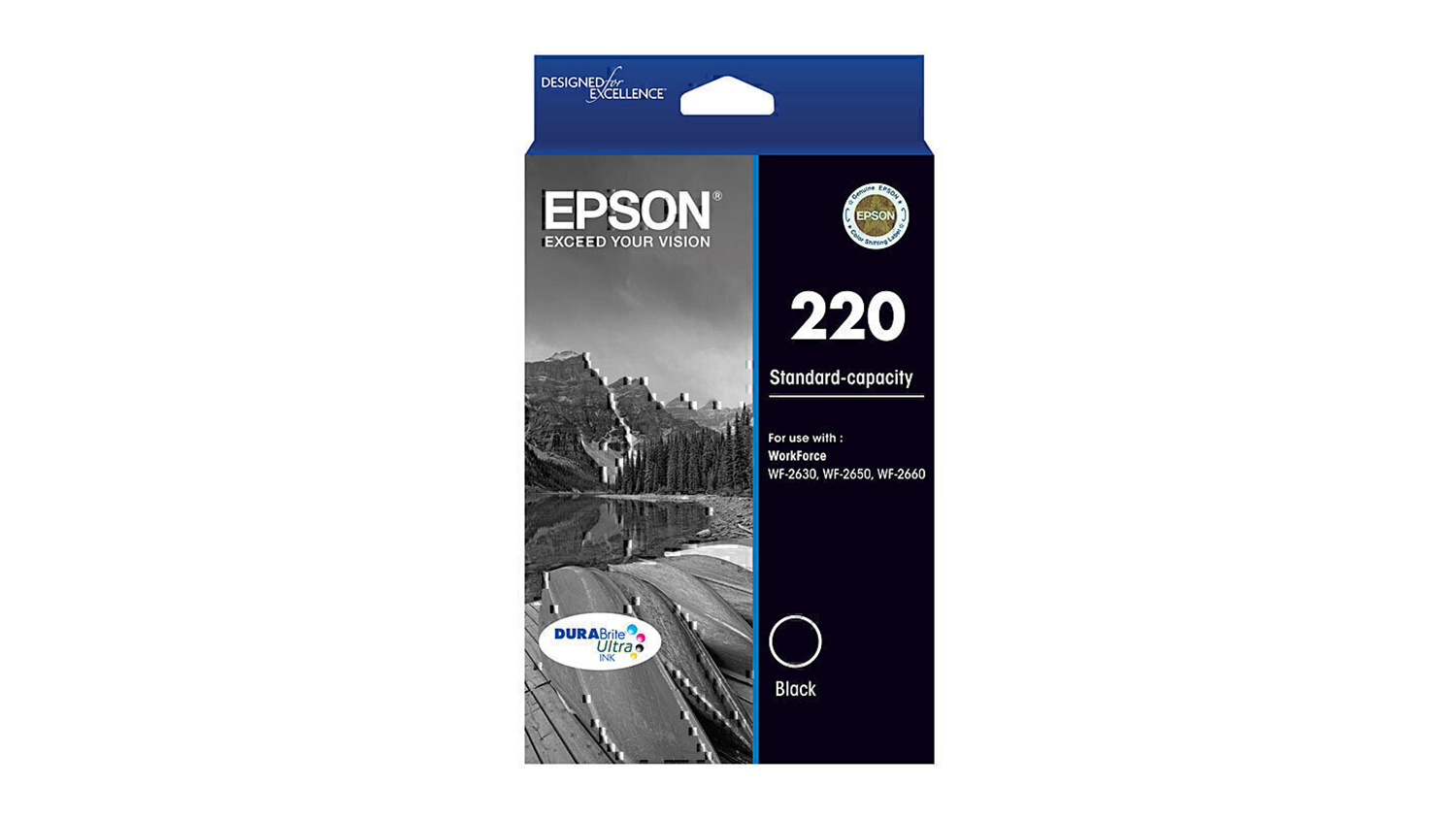Epson 220 Black Replacement Printer Ink Cartridge