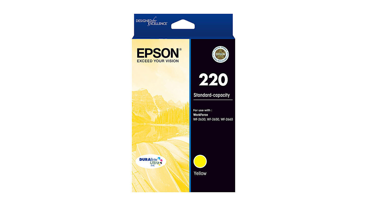 Epson 220 Yellow Replacement Printer Ink Cartridge