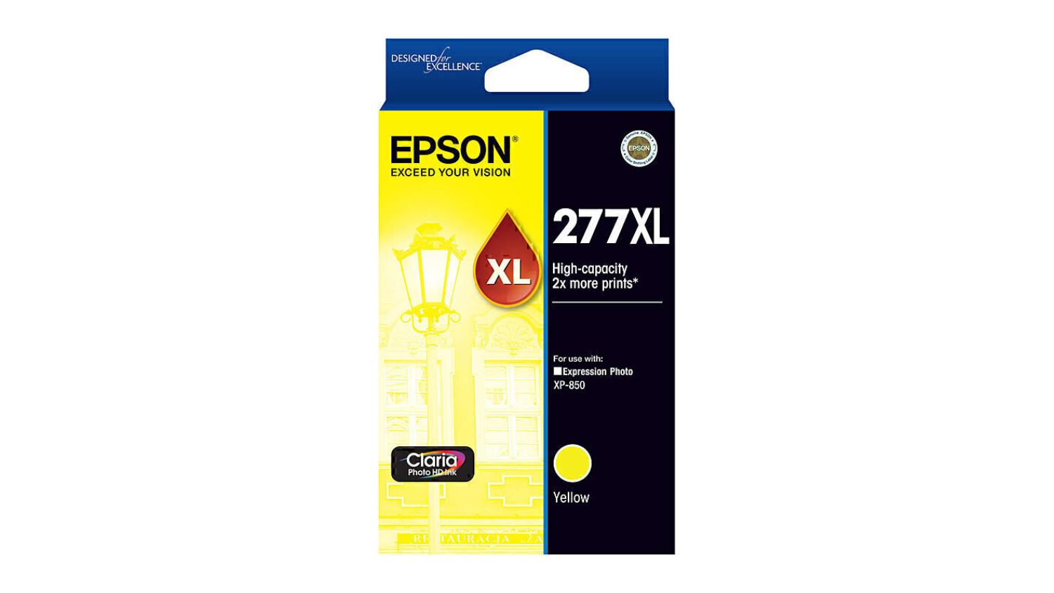 Epson 277 High Yield Yellow Replacement Printer Ink Cartridge