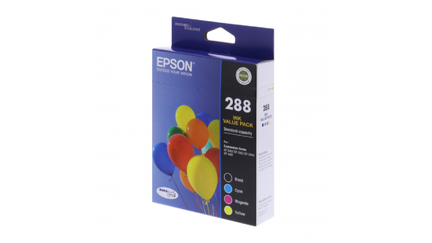 Epson 288 Full Colour Replacement Printer Ink Cartridge Value Pack