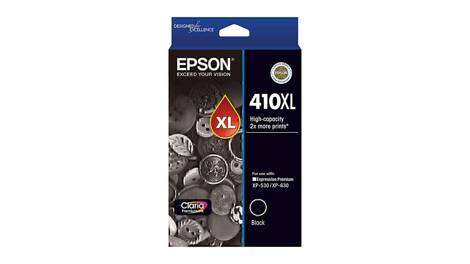 Epson 410 High Yield Black Replacement Printer Ink Cartridge