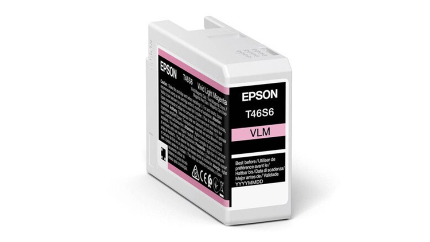 Epson 46S Light Magenta Replacement Printer Ink Cartridge