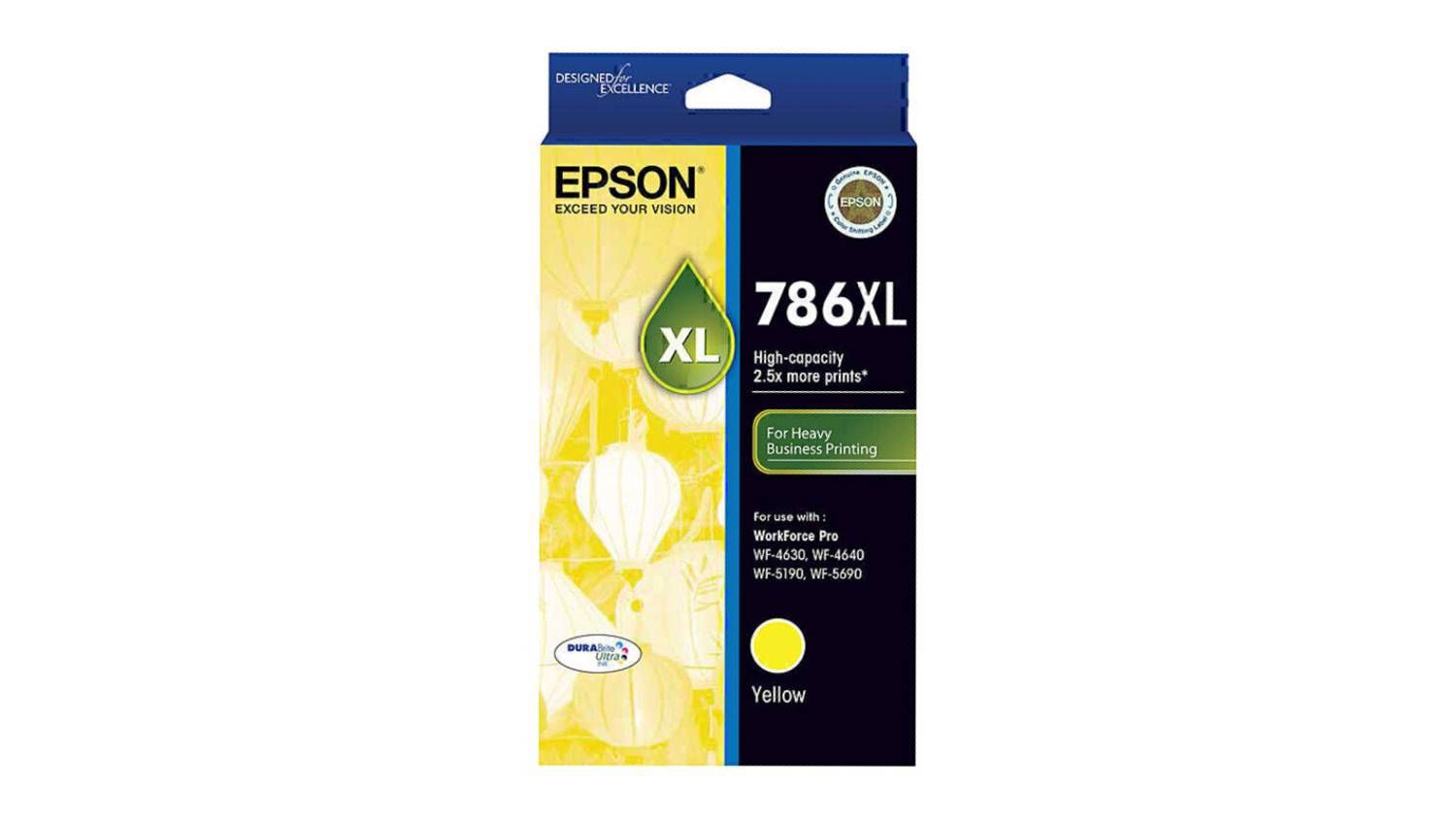 Epson 786XL Yellow Replacement Printer Ink Cartridge