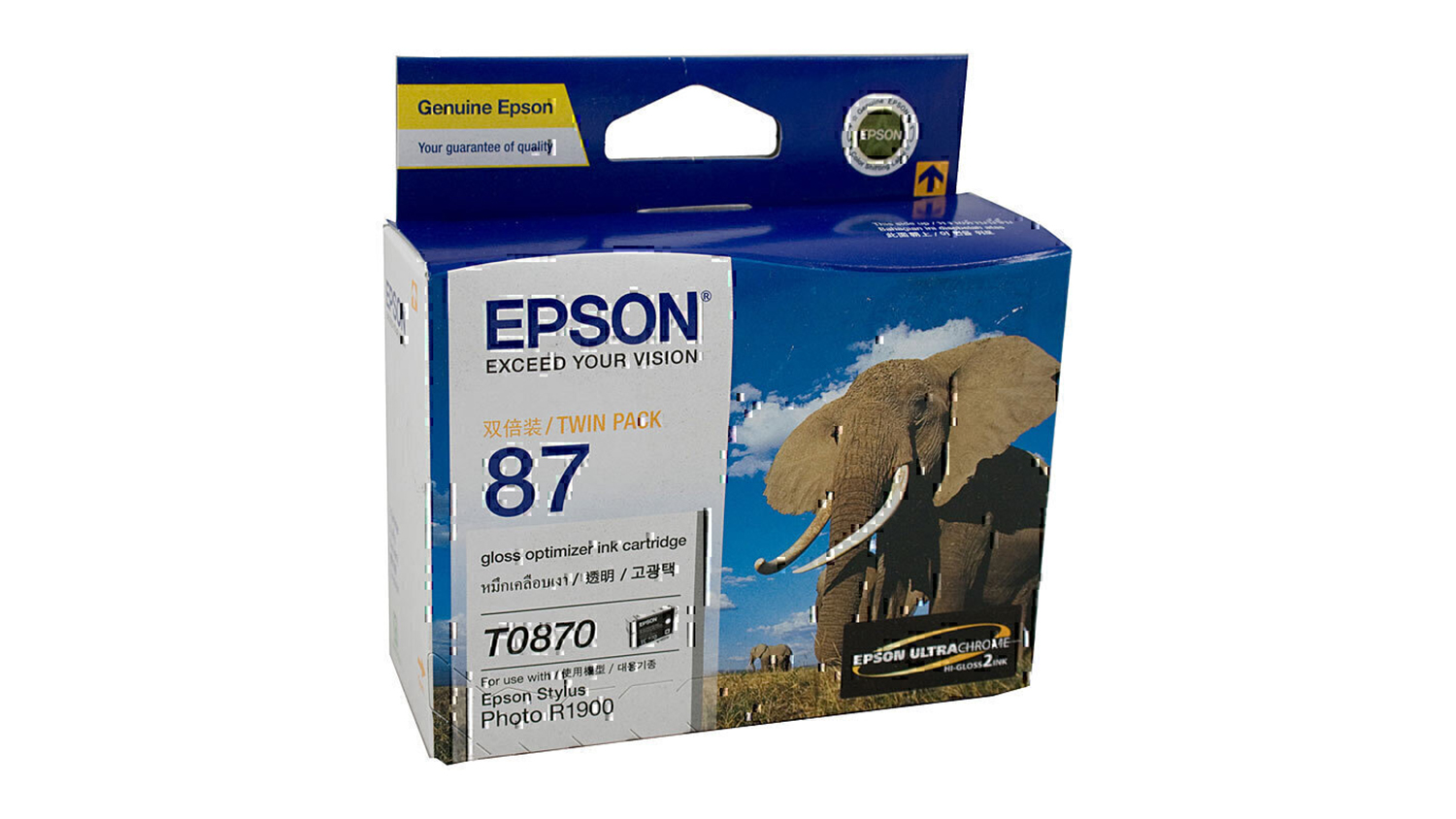 Epson T0870 Gloss Optimiser Cartridge