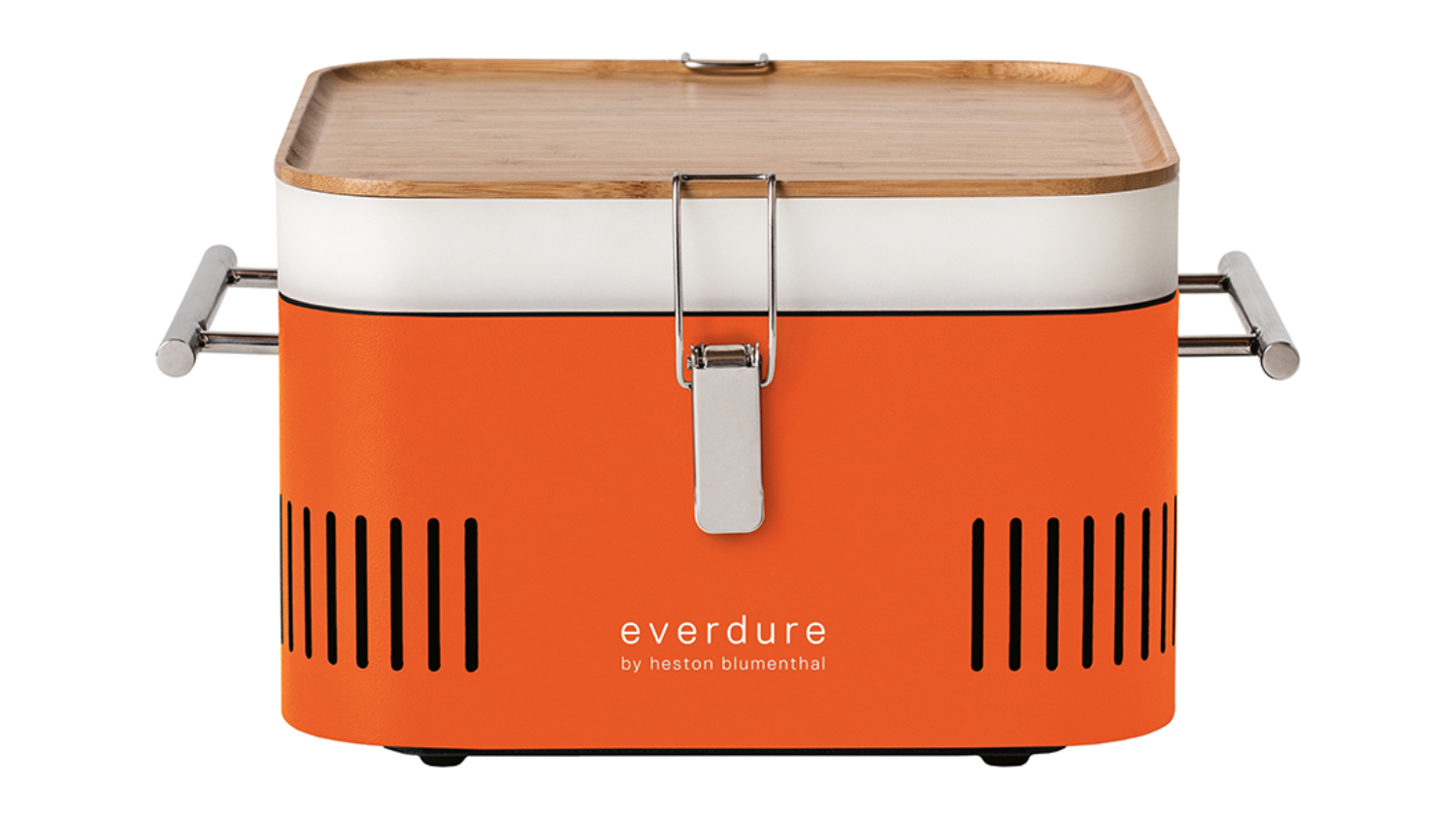 Everdure Cube Portable Charcoal Barbeque - Orange