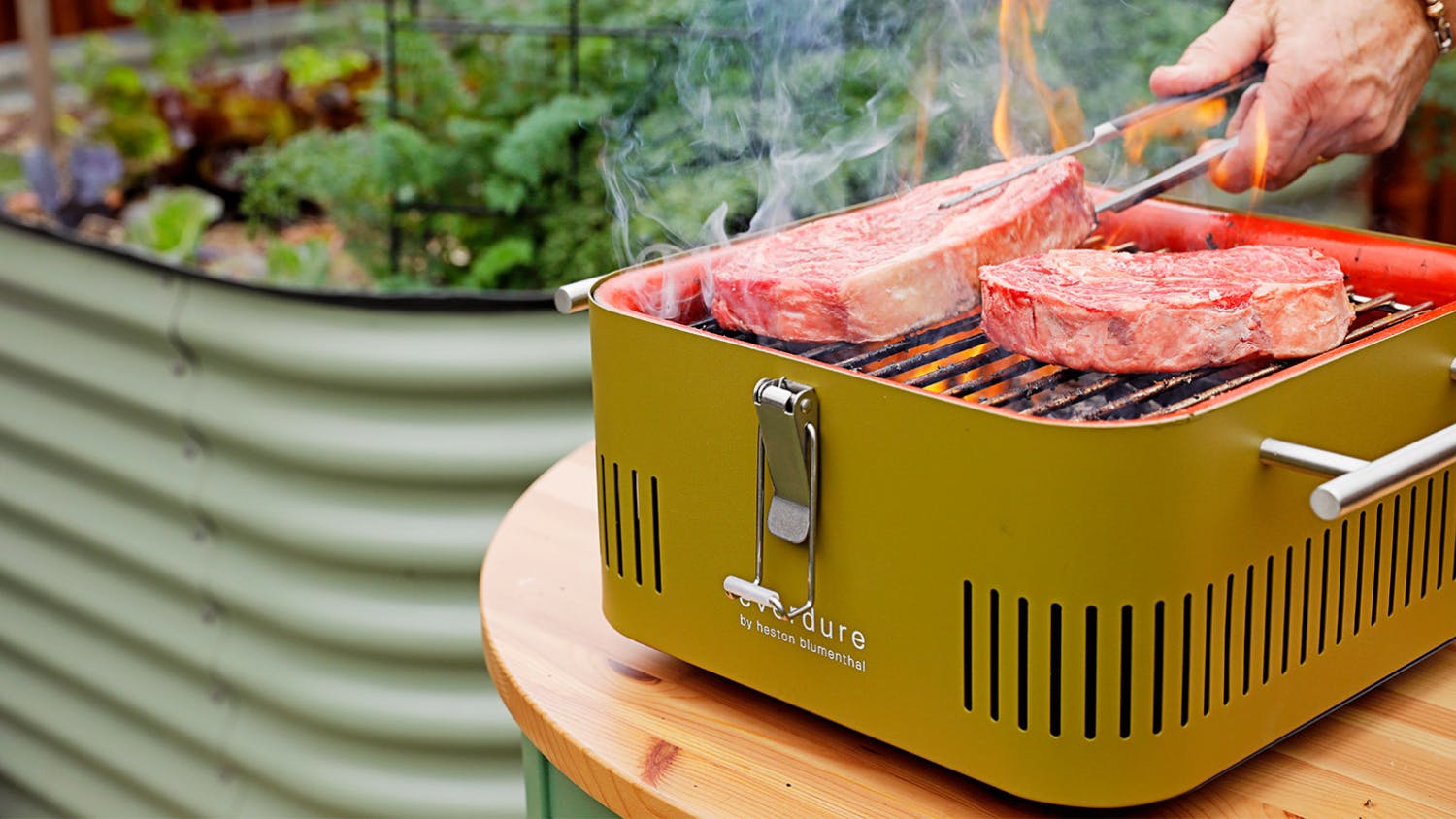 Heston Blumenthal Cube Portable Bbq Heston Cube Bbq Charcoal