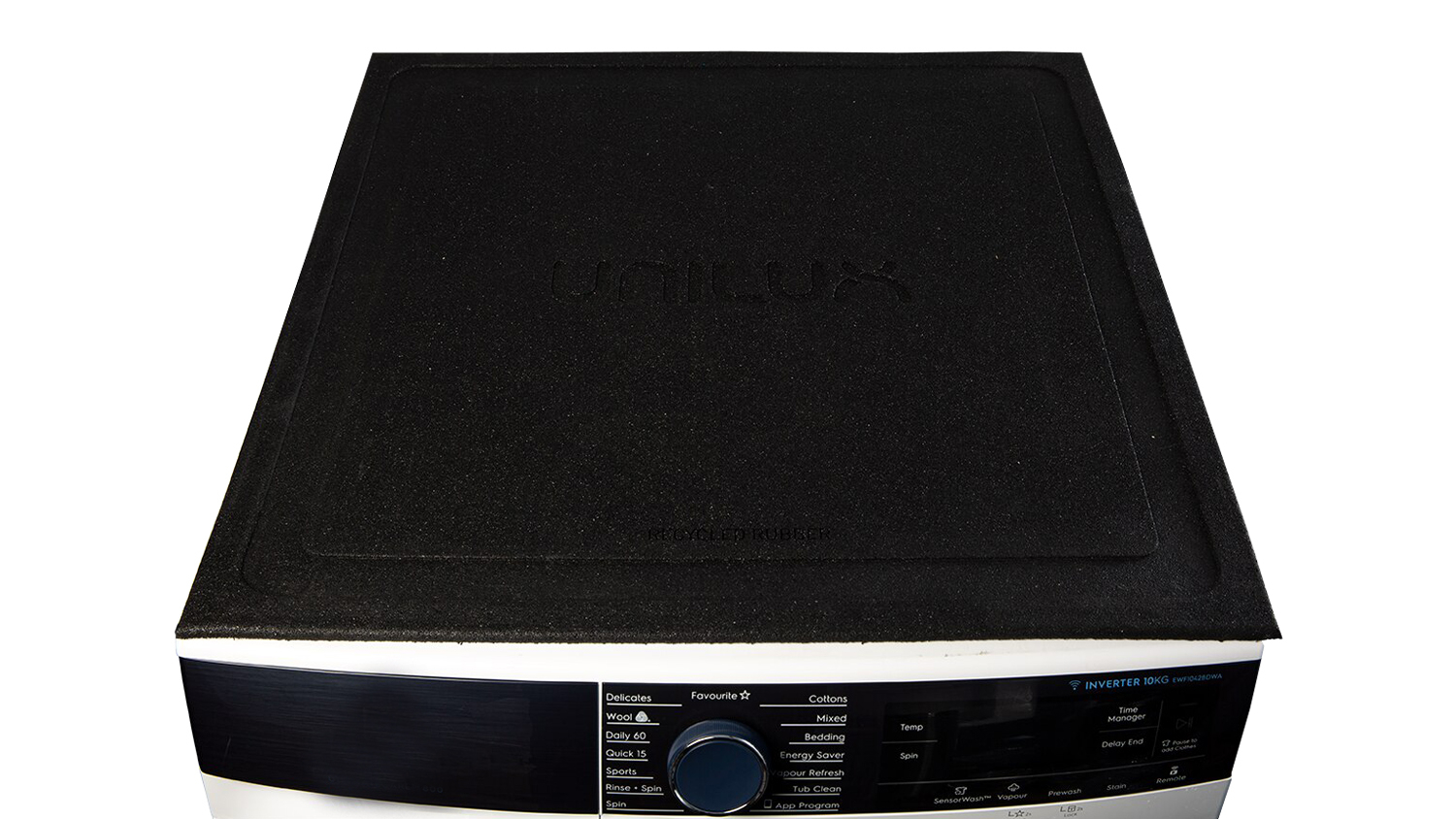 Unilux Universal Noise Reducing Mat for Washing Machine Dryer and Dishwasher - Black (ULX108)