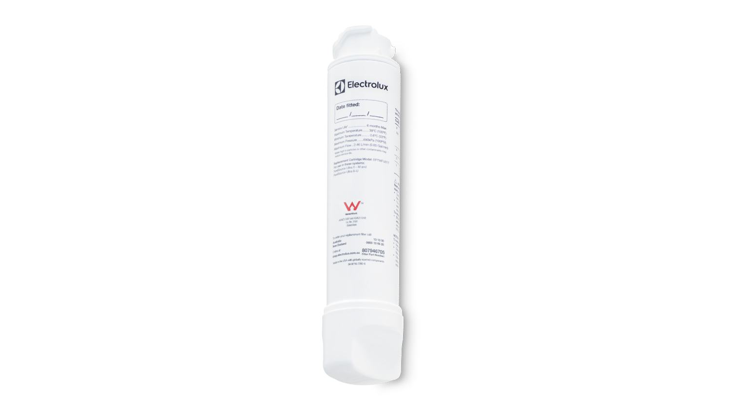 Unilux Replacement Water Filter for Electrolux and Westinghouse Refrigerator (ULX220)