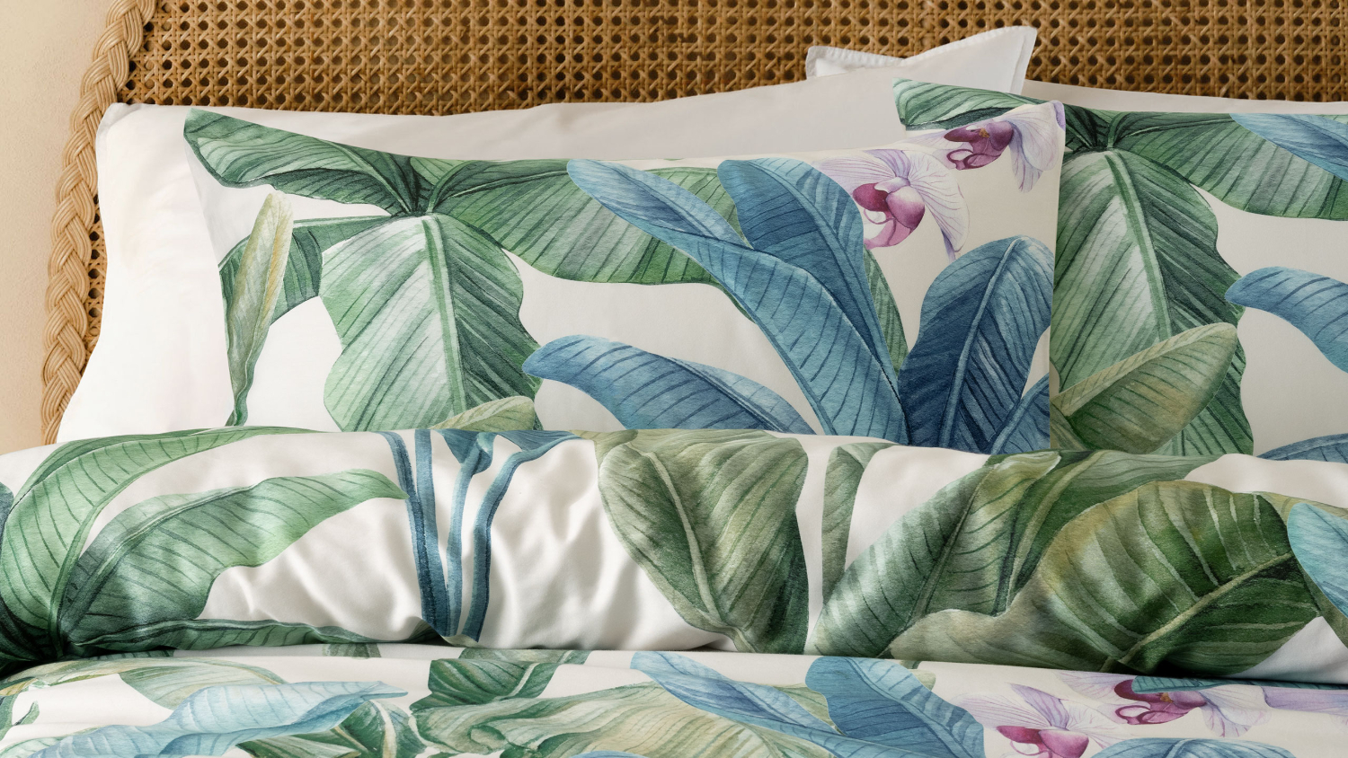 Kara Sand Duvet Cover Set by Savona