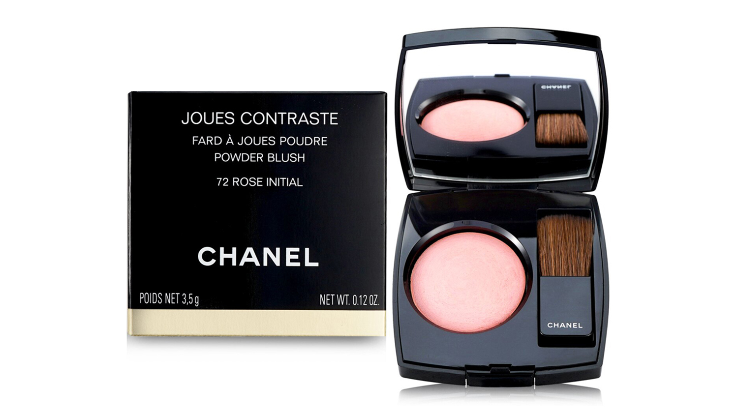 Chanel Powder Blush - No. 72 Rose Initiale - 4g/0.14oz