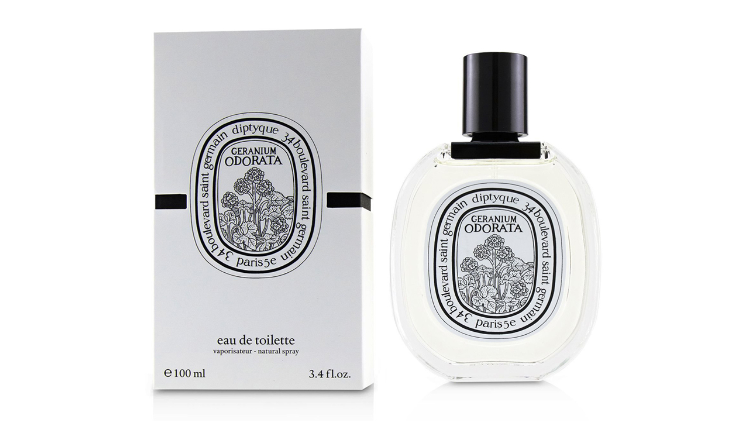 Diptyque Geranium Odorata Eau De Toilette Spray - 100ml/3.4oz