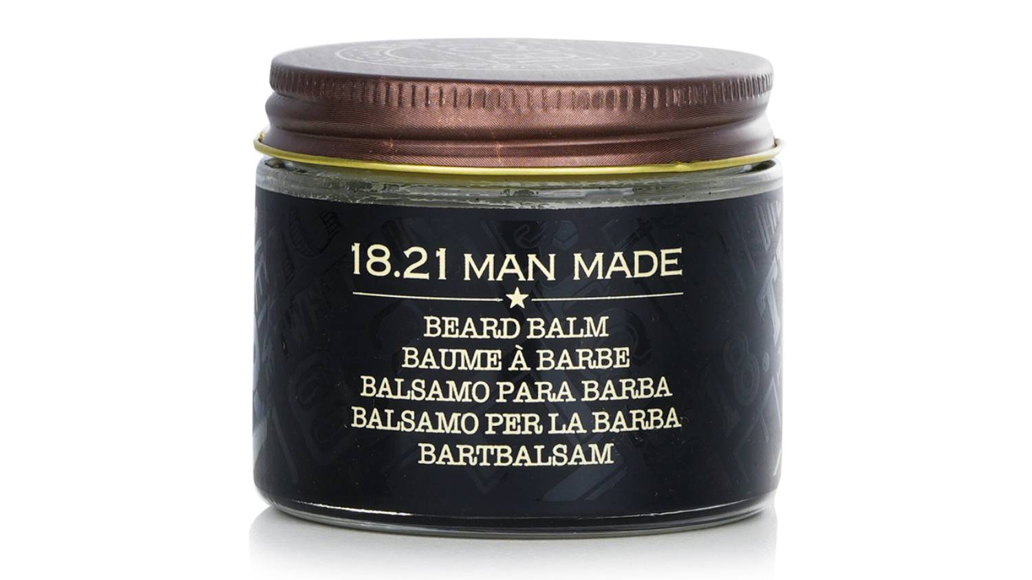 18.21 Man Made Beard Balm - # Spiced Vanilla - 56.7g/2oz