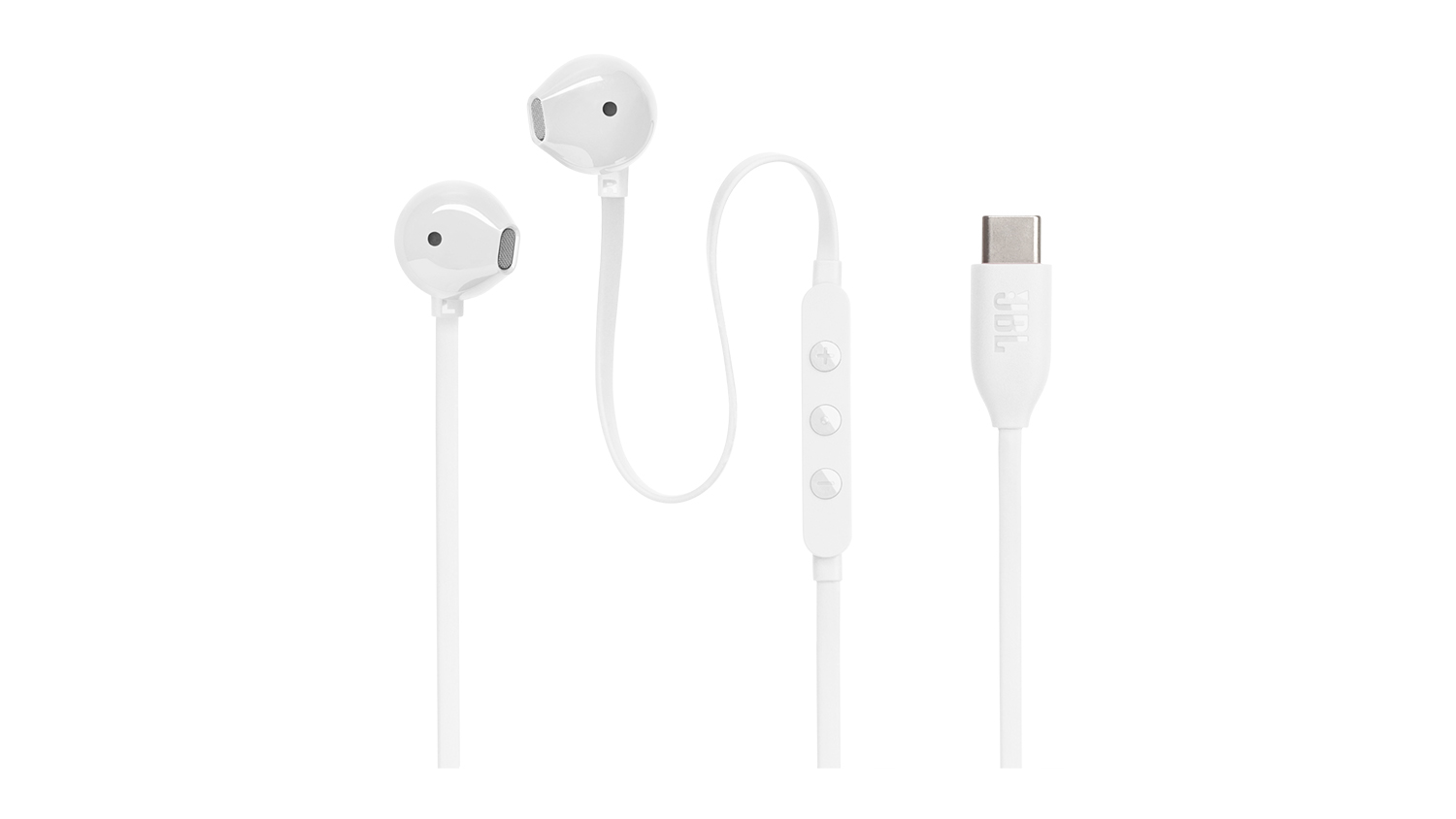 JBL Tune 305C Wired In-Ear Headphones - White