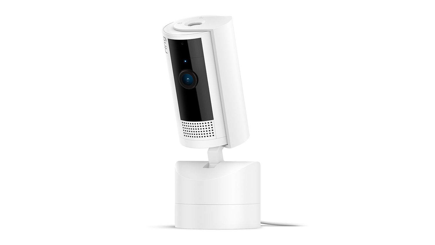 Ring Indoor Cam 1080p Indoor Wired Pan & Tilt Security Camera with Wi-Fi Connectivity - White