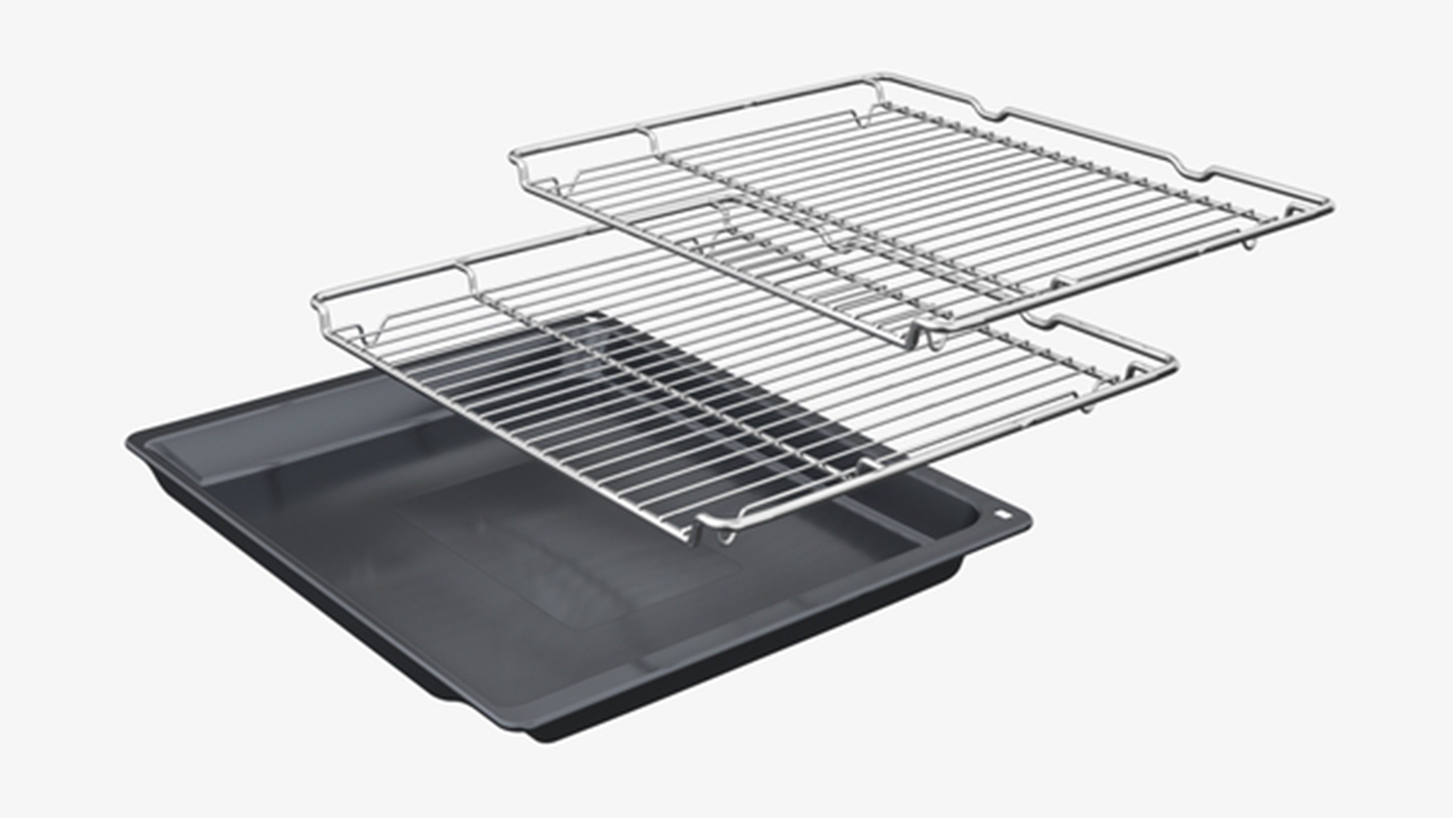 Bosch 71L Built-In Oven with 7 Functions - Stainless Steel (Series 4/HBA534BS3A)