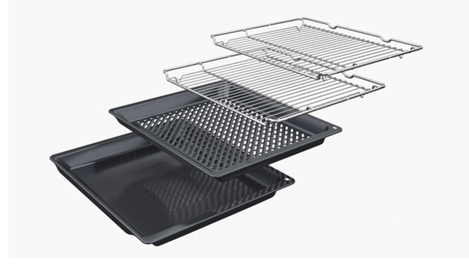 Bosch 71L Built-In Oven with 7 Functions - Black (HBA572EB3A)