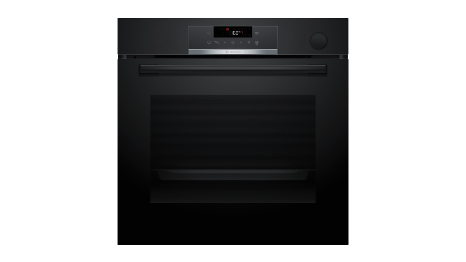 Bosch 60cm Built-In Steam Oven with 8 Functions - Black (HRG572EB3A)