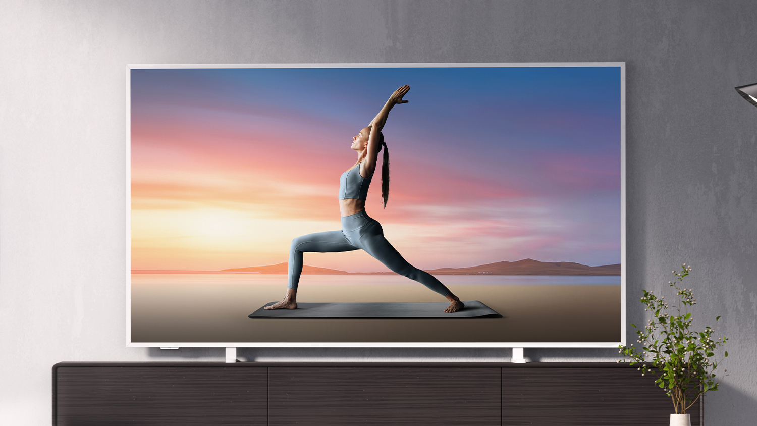 TCL Support Legs for NXTframe TV - White (STD85ART-O)