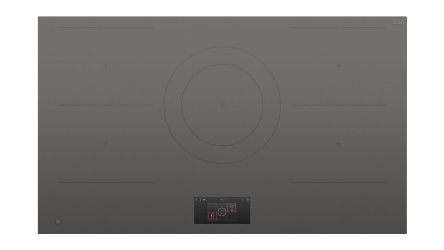 Fisher & Paykel 90cm 5 Zone Induction Cooktop - Grey (Series 9/CI905DTTG1)