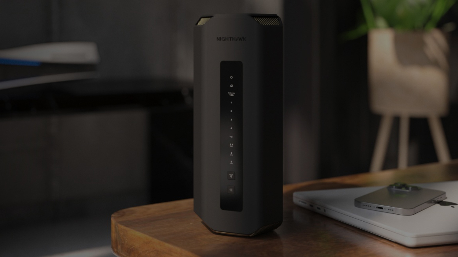 Netgear Nighthawk RS100 BE3600 Dual-Band Mesh Wi-Fi 7 Router - 1 Pack (Black)