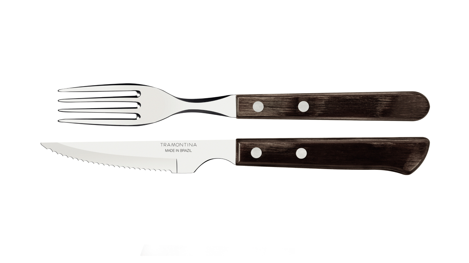 Tramontina Churrasco Spanish Steak Cutlery Set 12pcs. - Brown