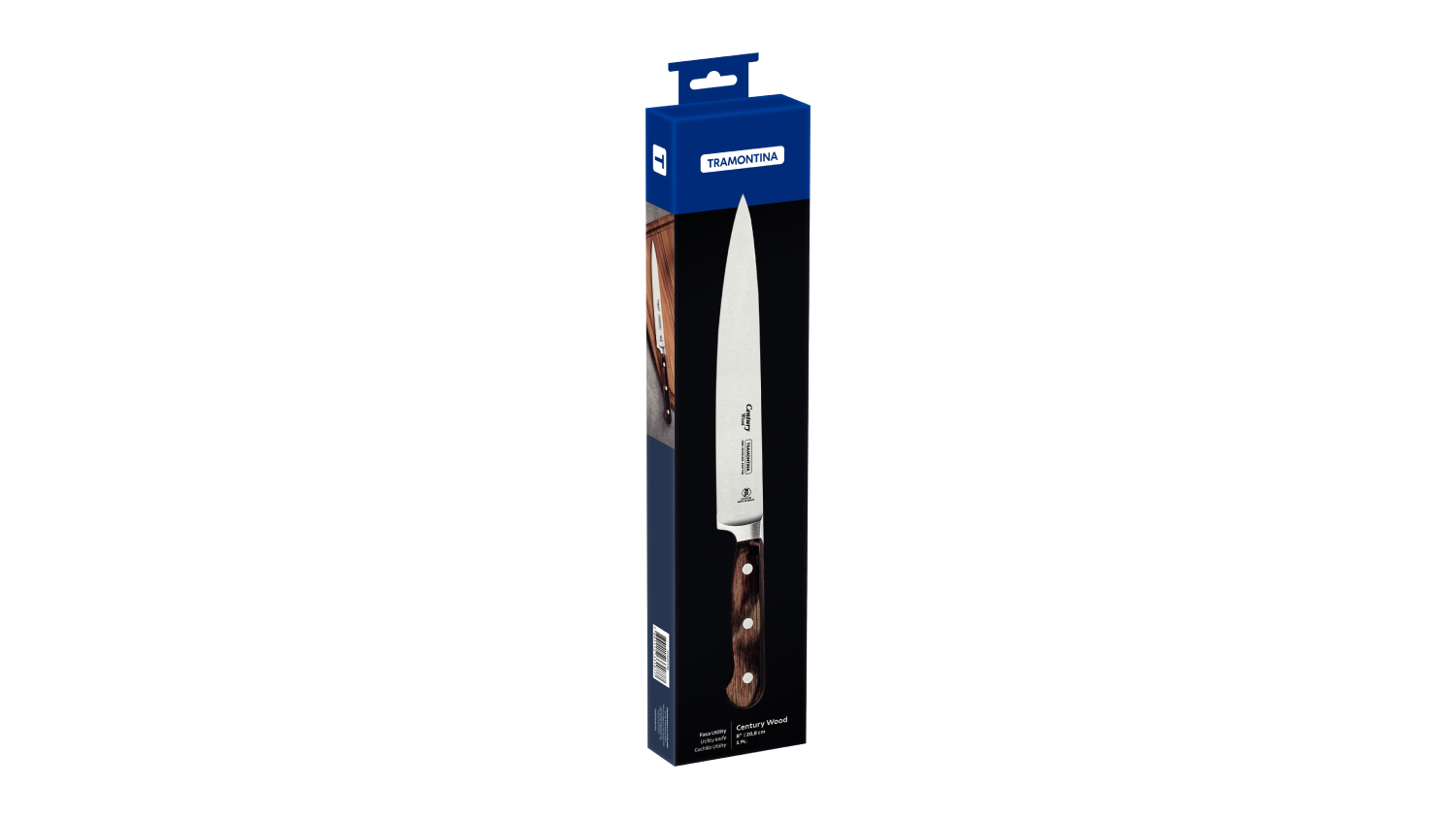 Tramontina Century Wood Utility and Carving Knife 20cm
