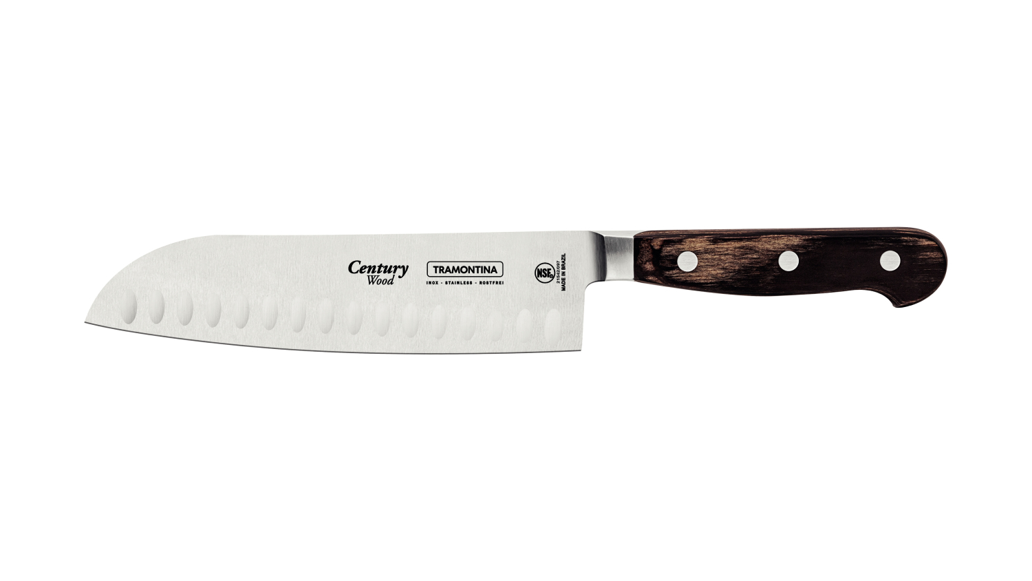 Tramontina Century Wood Santoku Knife 8cm
