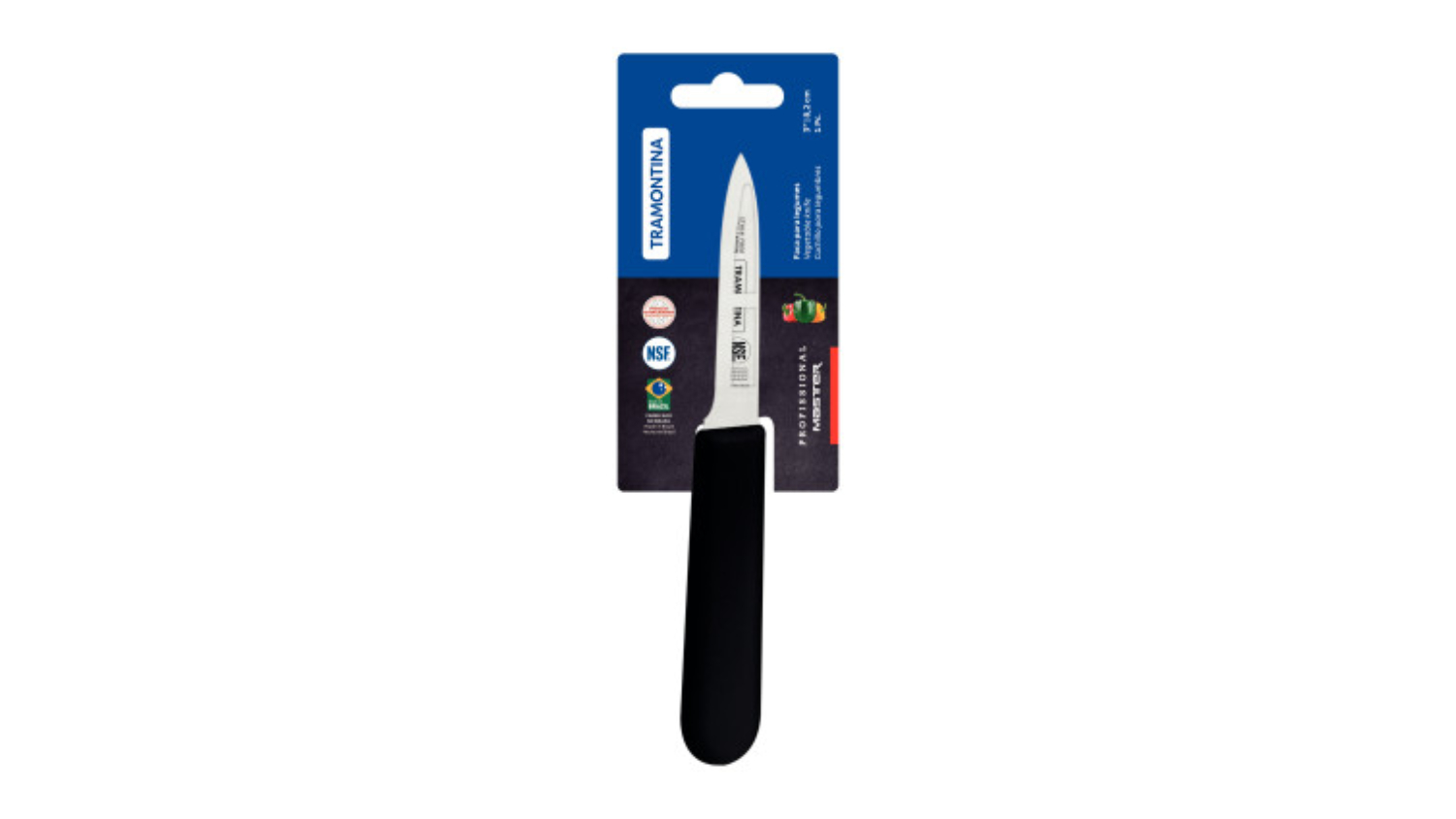 Tramontina Professional Master BLACK Paring Knife 7cm