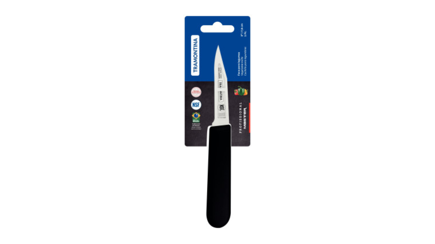 Tramontina Professional Master BLACK Paring Knife 7cm