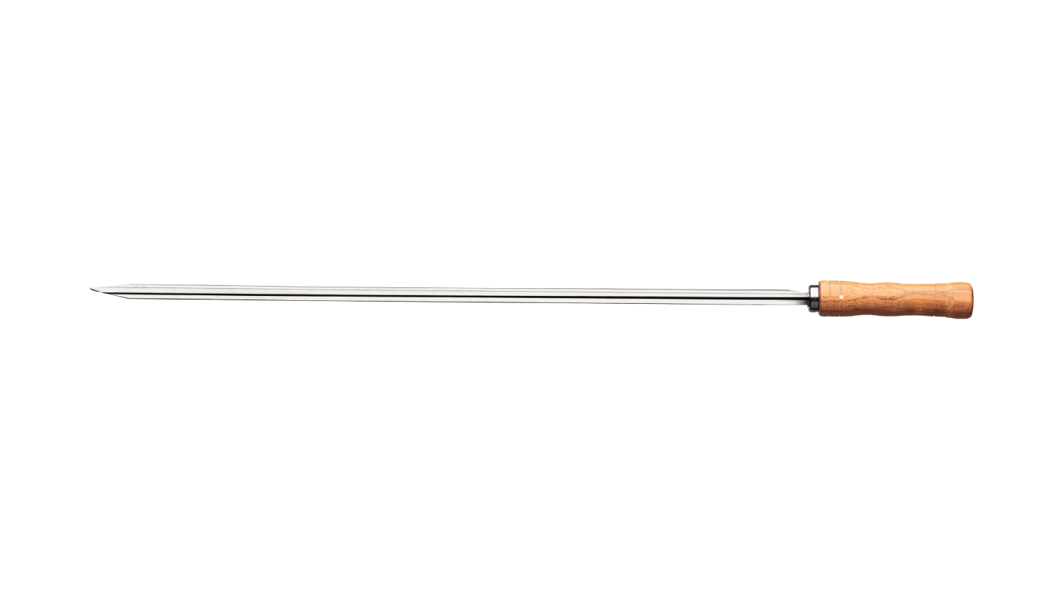 Tramontina Heavy-Duty Stainless Steel Barbeque Skewer with Wooden Handle 95cm