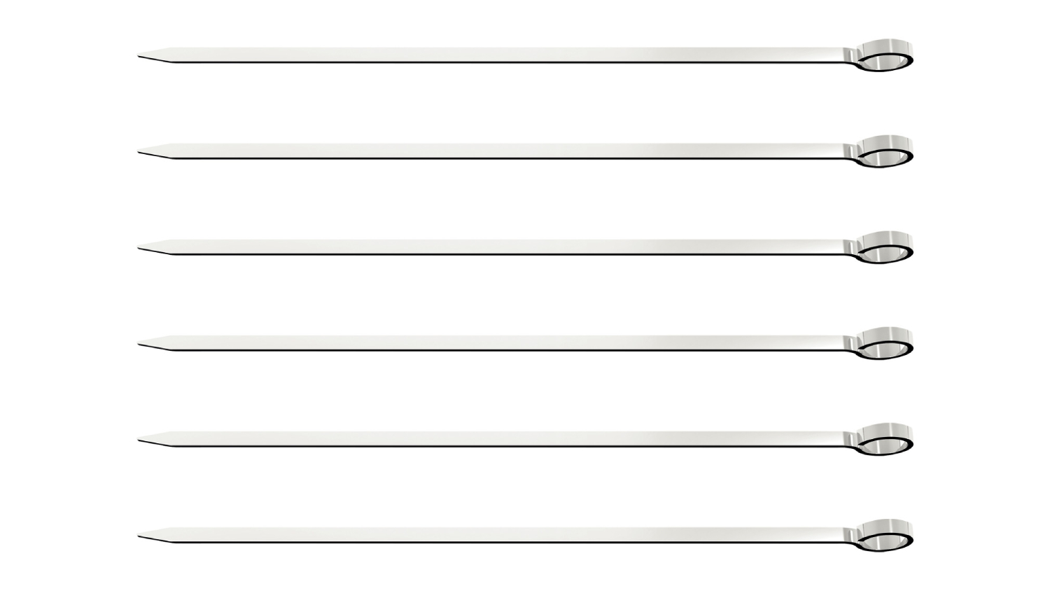 Tramontina Churrasco Black Collection Barbeque Skewer 20cm 6pcs.