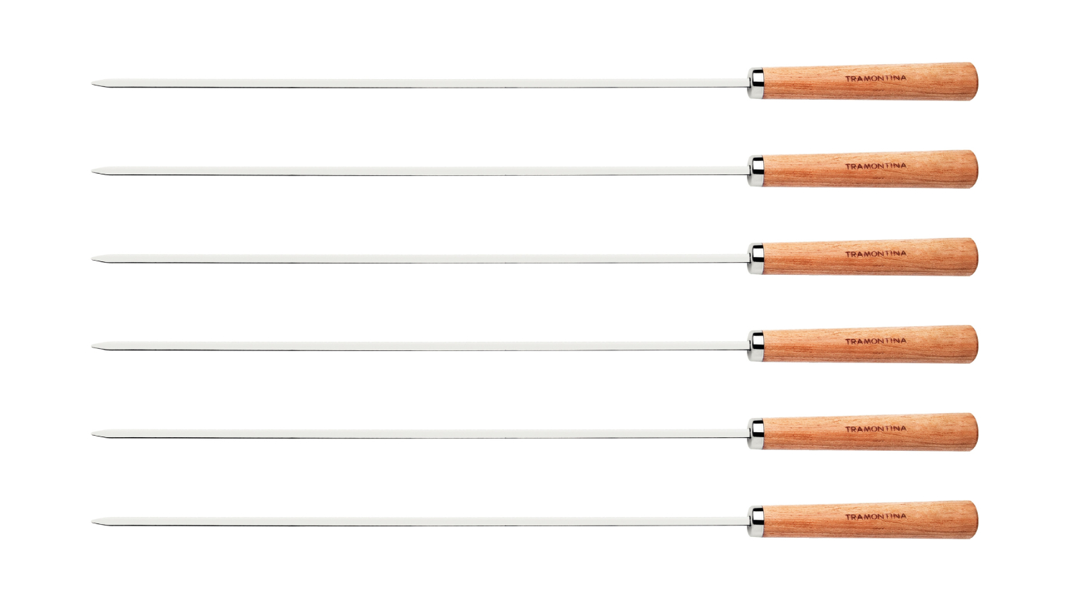 Tramontia Churrasco Black Collection Barbeque Skewer 50cm 6pcs.