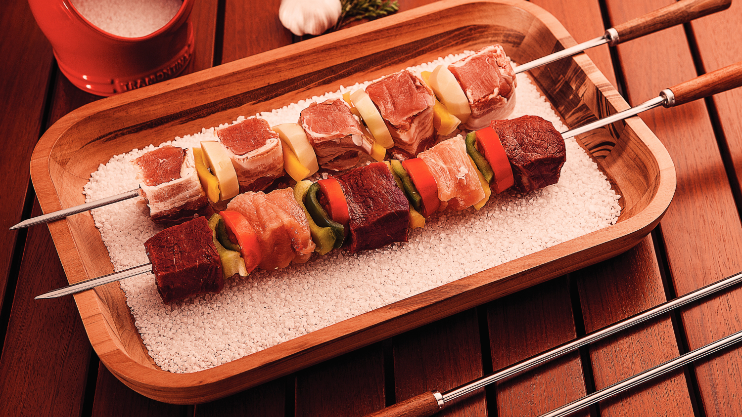 Tramontia Churrasco Black Collection Barbeque Skewer 50cm 6pcs.