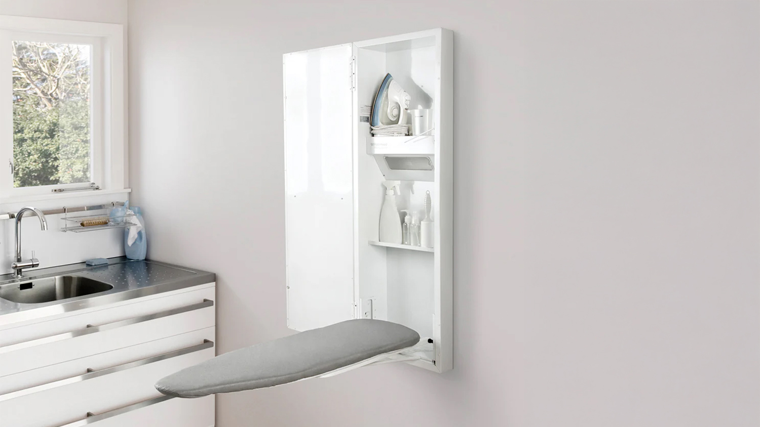 Robinhood Fold Away Wall Mounted Ironing Centre (IC1300)