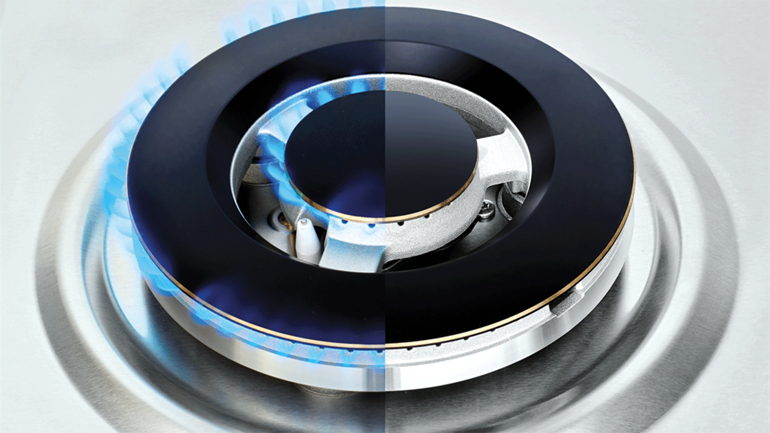 AEG 60cm 4 Burner Gas Cooktop - Stainless Steel (HG60FXA)