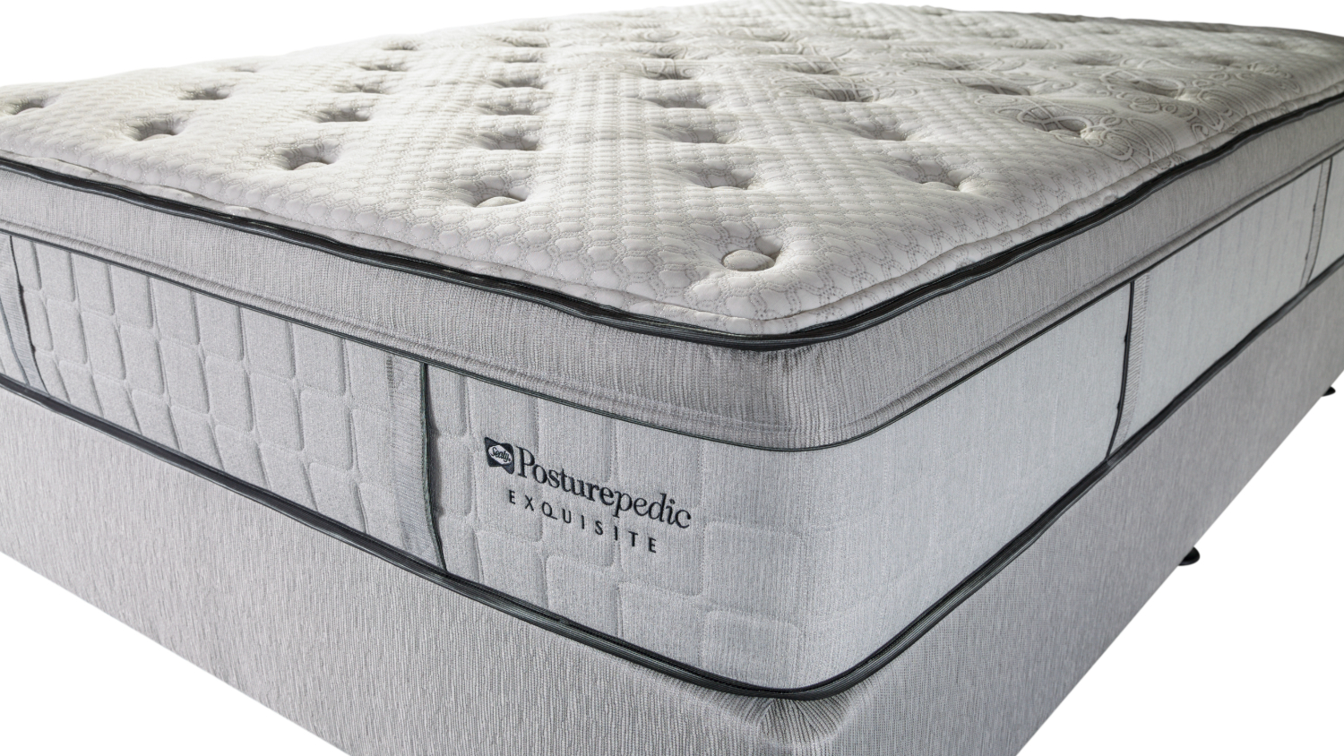 Exquisite Aspen Medium King Single Mattress by Sealy Posturepedic