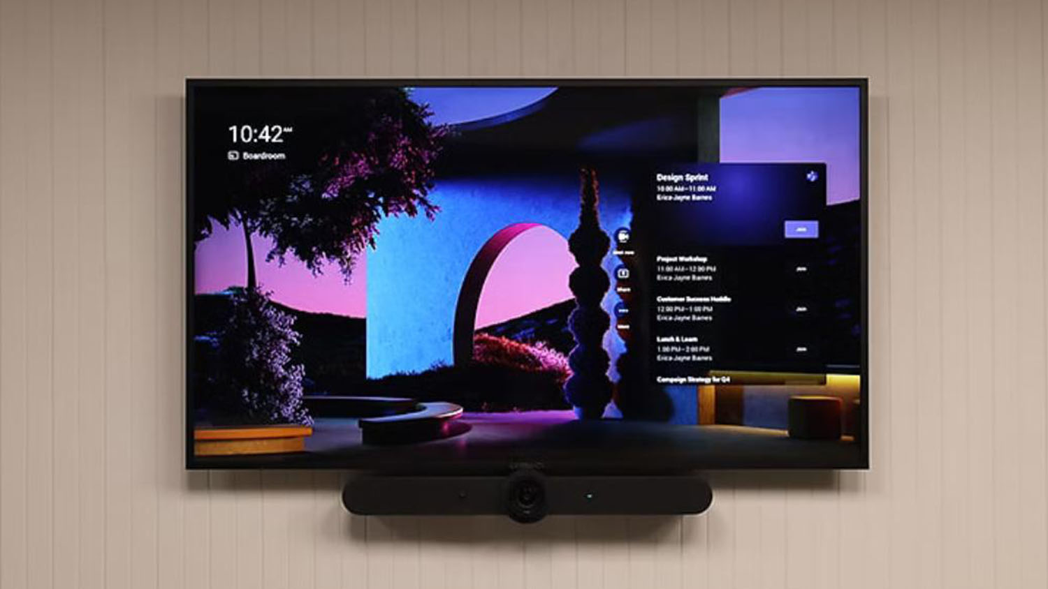 Commbox Professional Meeting Room Display 65"