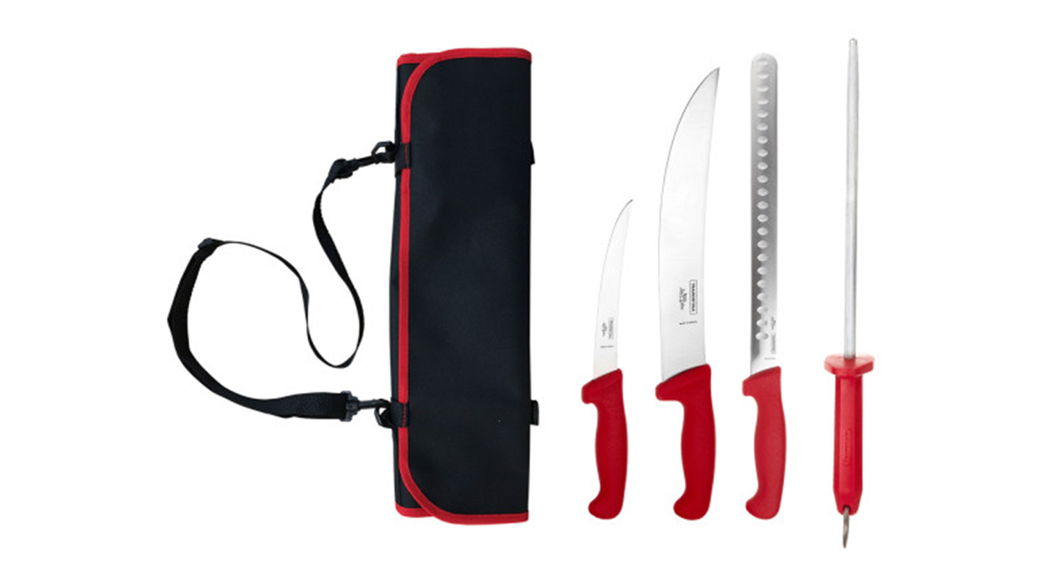 Tramontina Low 'n' Slow Knife Set and Pouch 5pcs.
