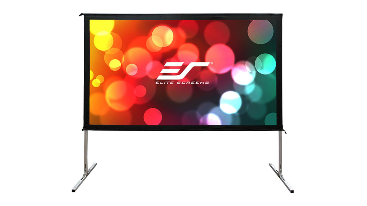Elite Screens Yard Master Fast Folding Dual Material Projector Screen 120"(16:9)